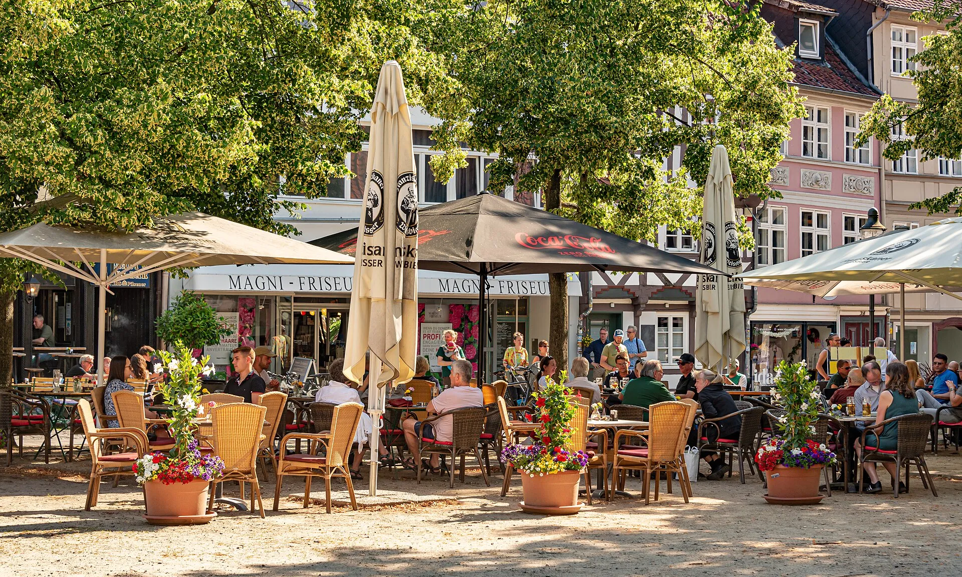 Fachwerkhäuser im Magniviertel Braunschweig