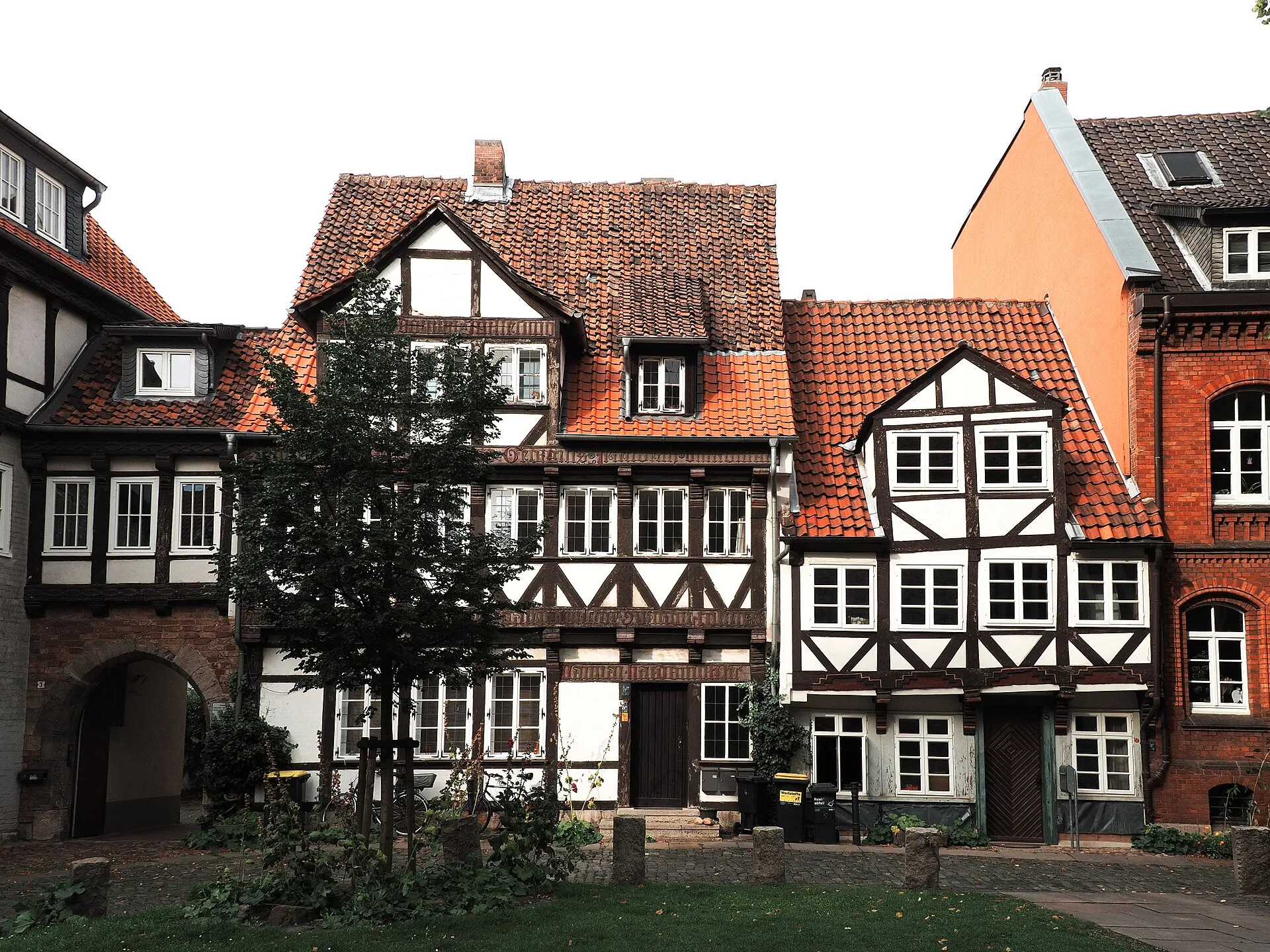 Magniviertel rund um die Magnikirche in Braunschweig
