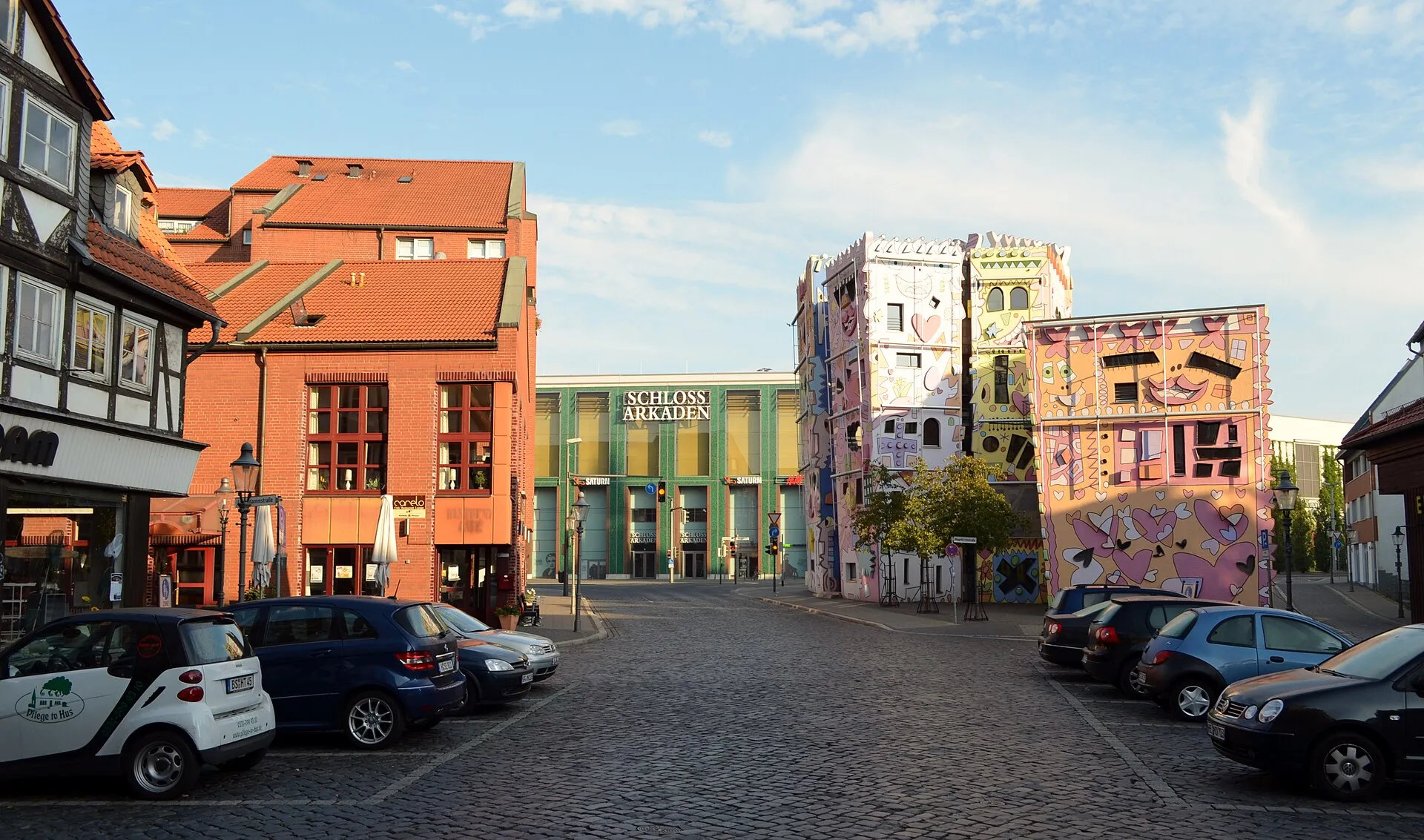 Braunschweiger Schloss mit Schloss-Arkaden